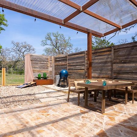 Romantic Tiny Luxury Retreat W Heated Pool, Sauna N Outdoor Shower In Wimberley 10 Acres Kültér fotó