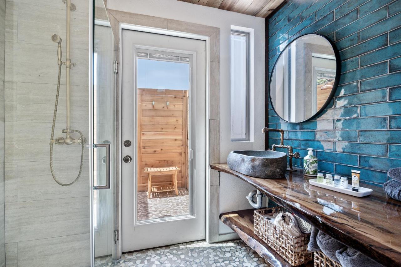 Romantic Tiny Luxury Retreat W Heated Pool, Sauna N Outdoor Shower In Wimberley 10 Acres Kültér fotó